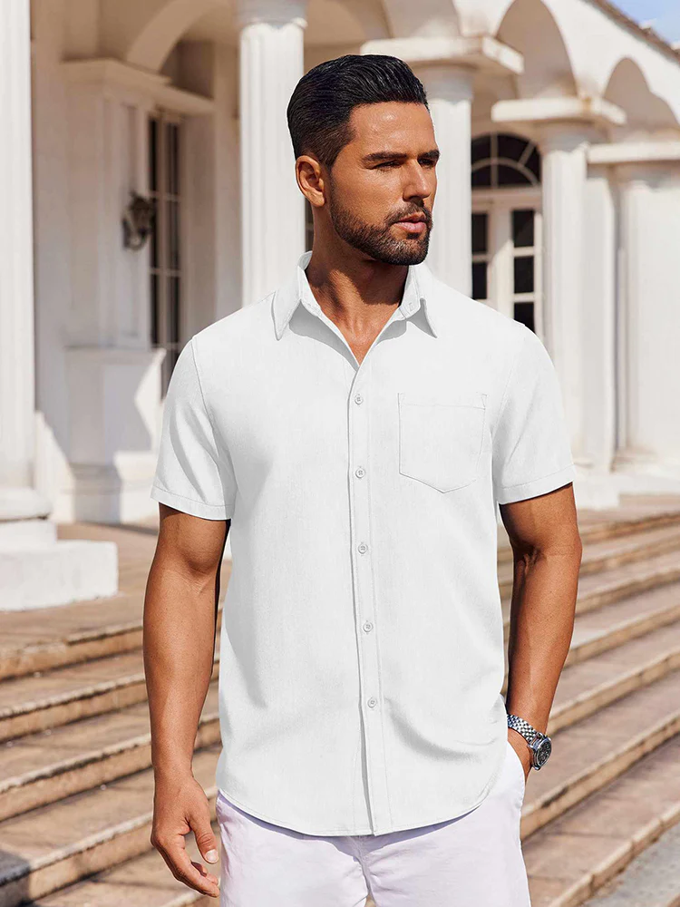 Casual Button Down Denim Shirt (US Only) - Image 16