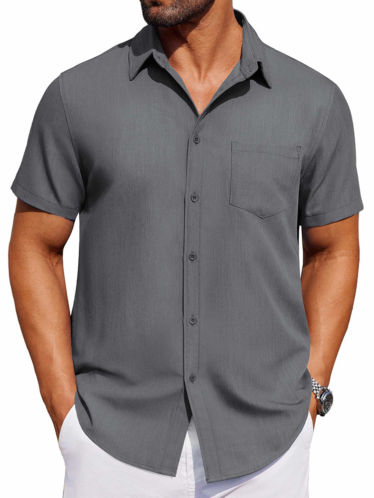 Casual Button Down Denim Shirt (US Only) - Image 7