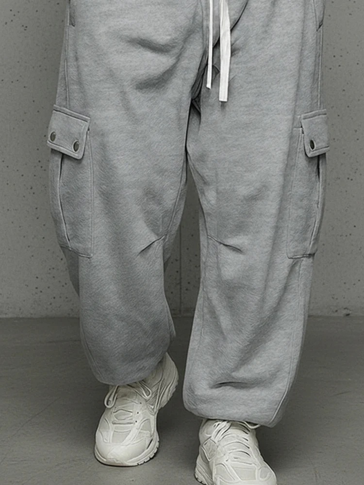 Casual Cargo Multi Pocket Sweatpants - Image 4