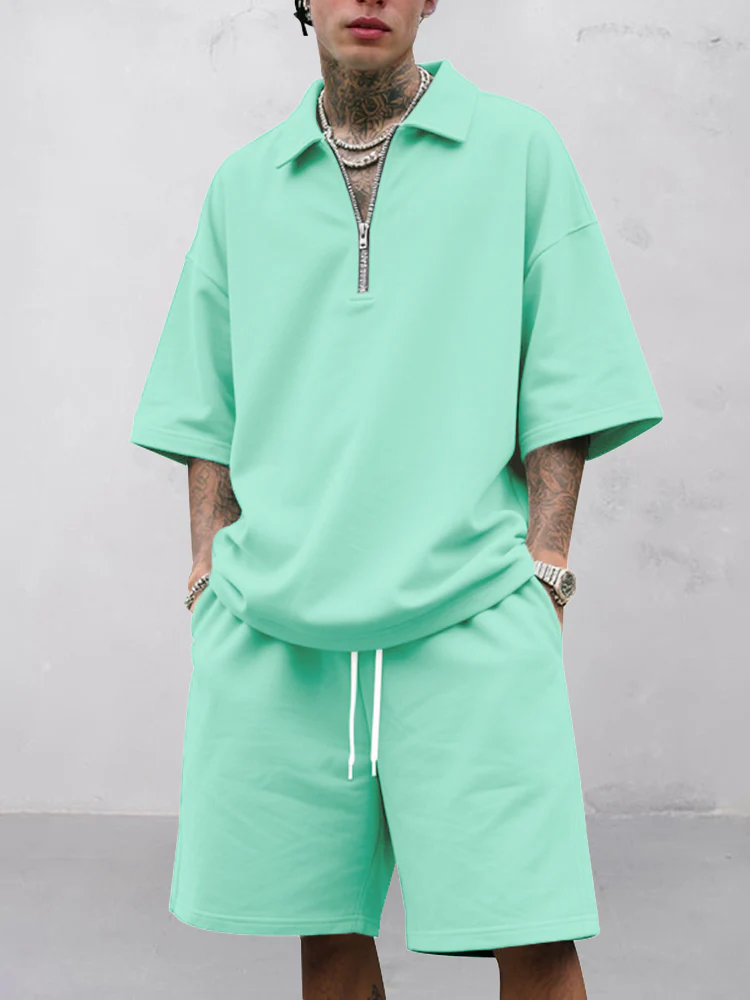 Casual Comfort Stretch Matching Set - Image 3