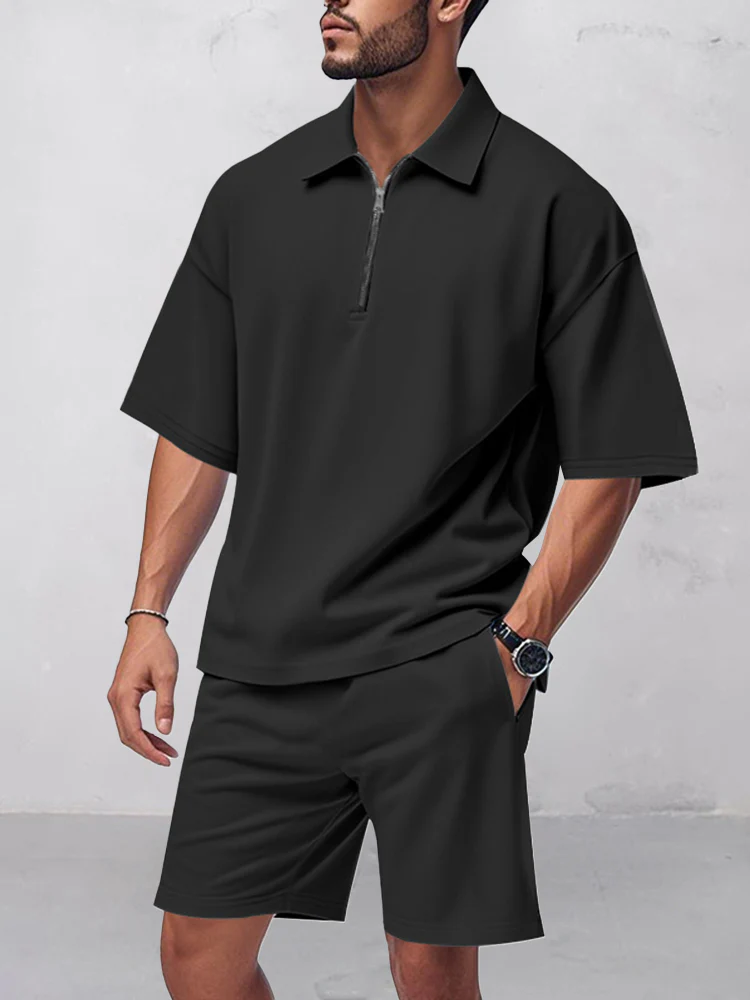 Casual Comfort Stretch Matching Set - Image 9