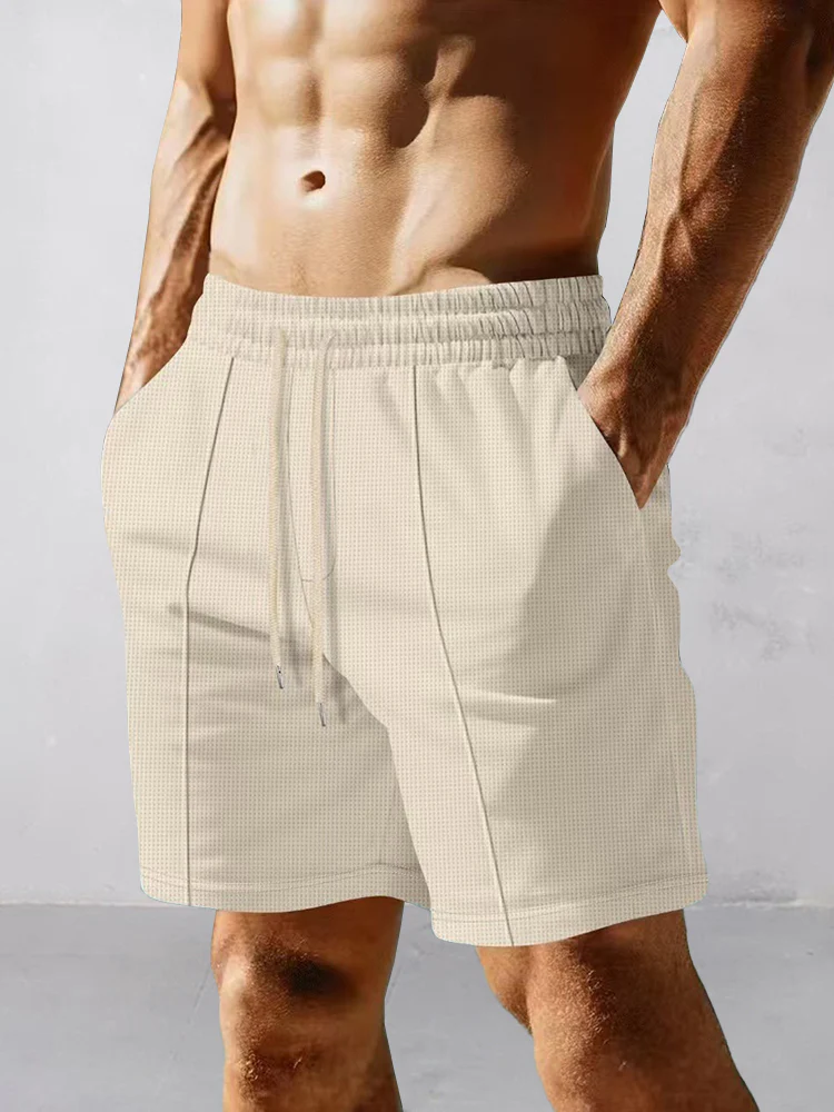 Casual Comfort Waffle Shorts - Image 6
