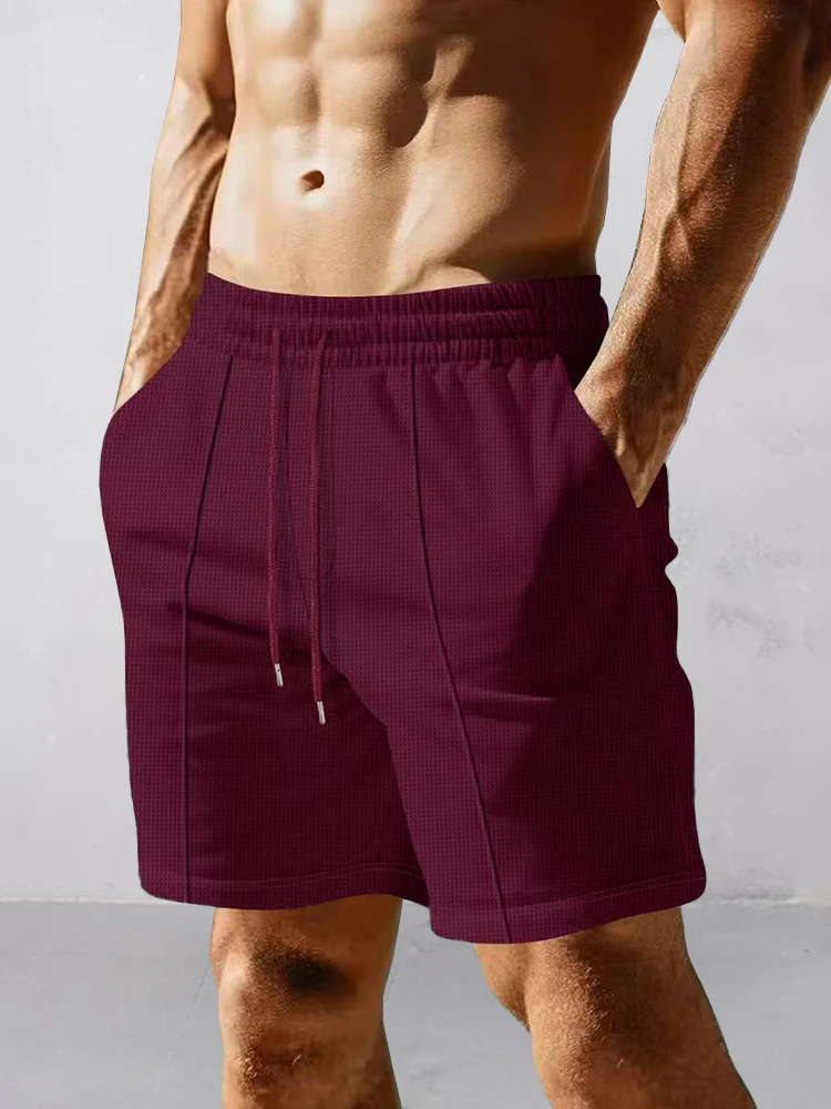 Casual Comfort Waffle Shorts - Image 7