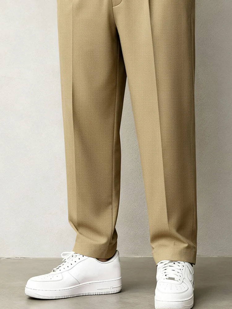 Casual Comfortable Fit Suit Pants - Image 4