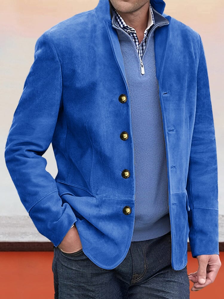 Casual Comfy Suede Jacket - Image 2