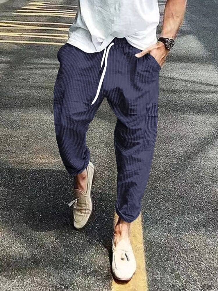 Casual Corduroy Relax Pants - Image 4