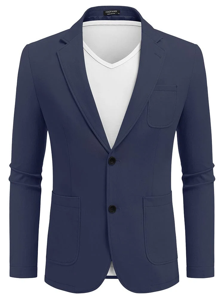 Casual Cotton Blazer Jacket (US Only) - Image 5