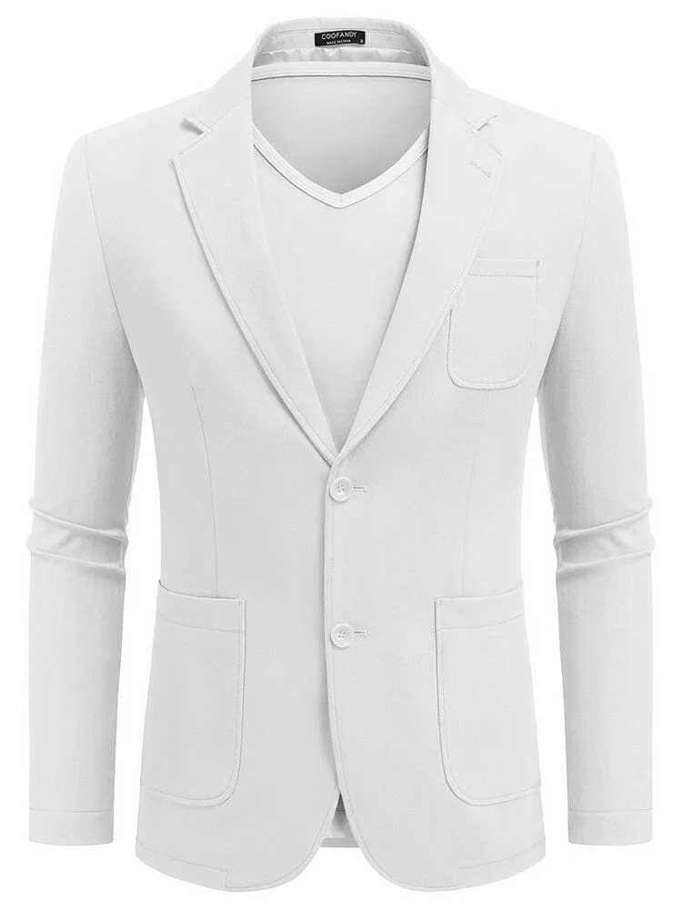Casual Cotton Blazer Jacket (US Only) - Image 8