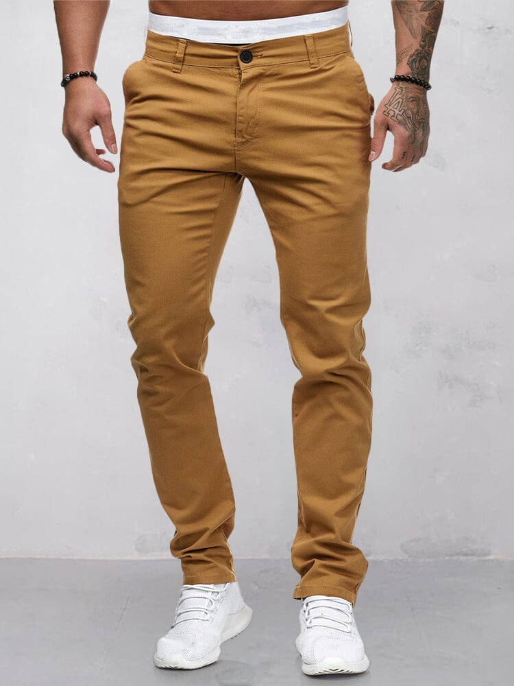 Casual Cozy Solid Pants - Image 11
