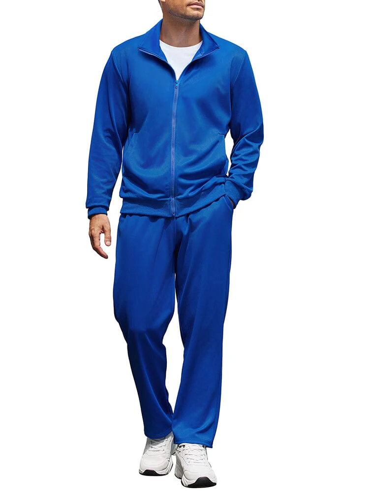 Casual Full Zip Tracksuit Set (US Only) - Image 2