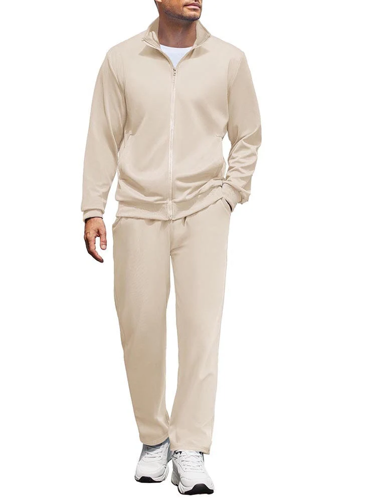 Casual Full Zip Tracksuit Set (US Only) - Image 3