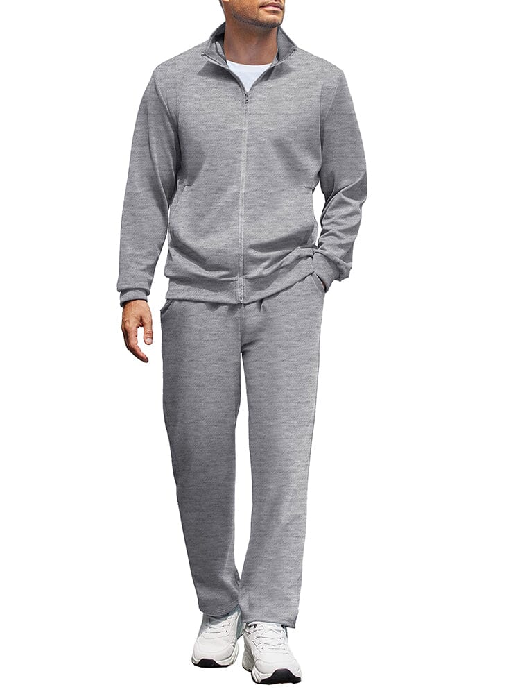 Casual Full Zip Tracksuit Set (US Only) - Image 4