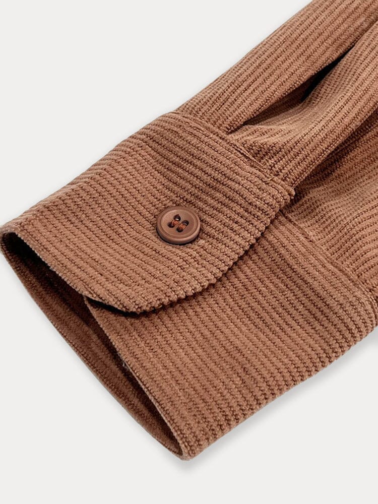 Casual Functional Corduroy Shirt - Image 10