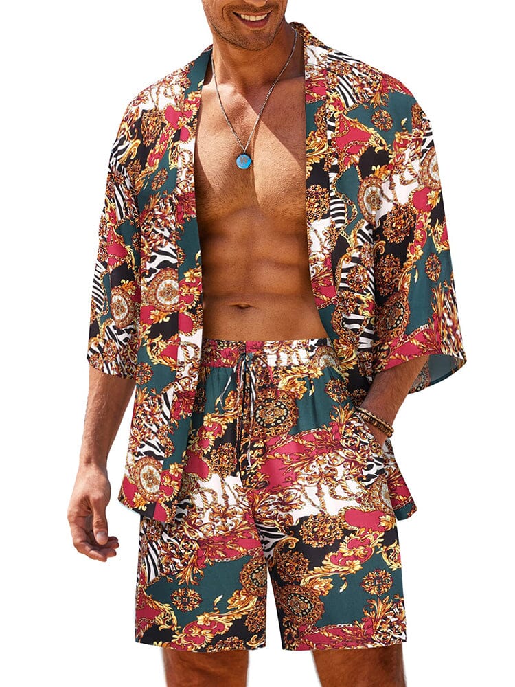 Casual Hawaiian Shirt Set (US Only) - Image 4