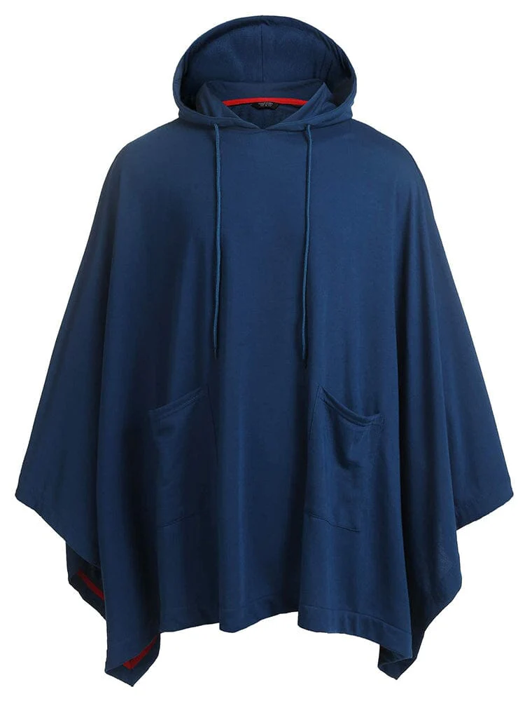 Casual Hooded Poncho Cape (US Only) - Image 10