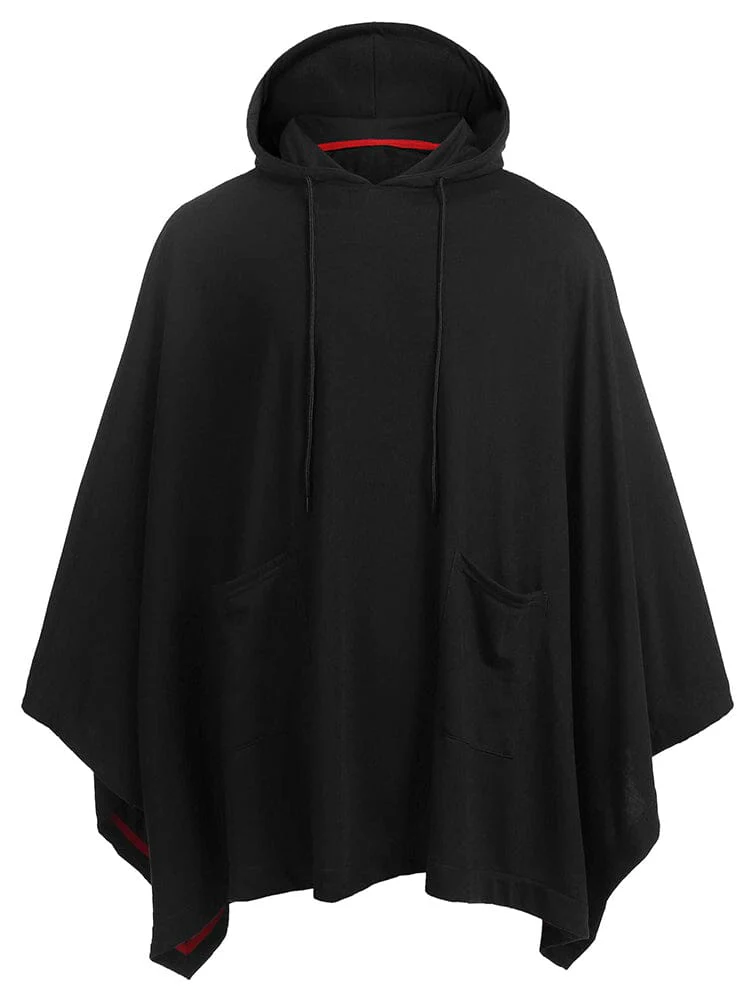 Casual Hooded Poncho Cape (US Only) - Image 11