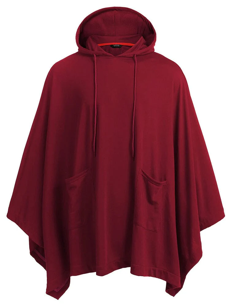 Casual Hooded Poncho Cape (US Only) - Image 2