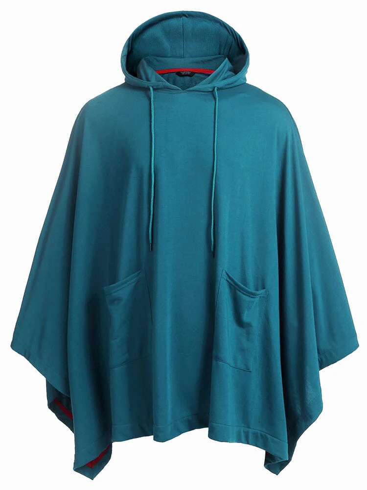 Casual Hooded Poncho Cape (US Only) - Image 7