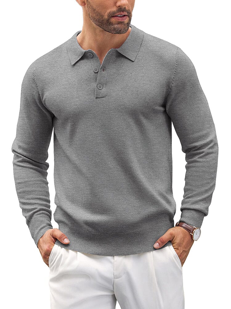 Casual Knit Polo Shirts (US Only) - Image 2