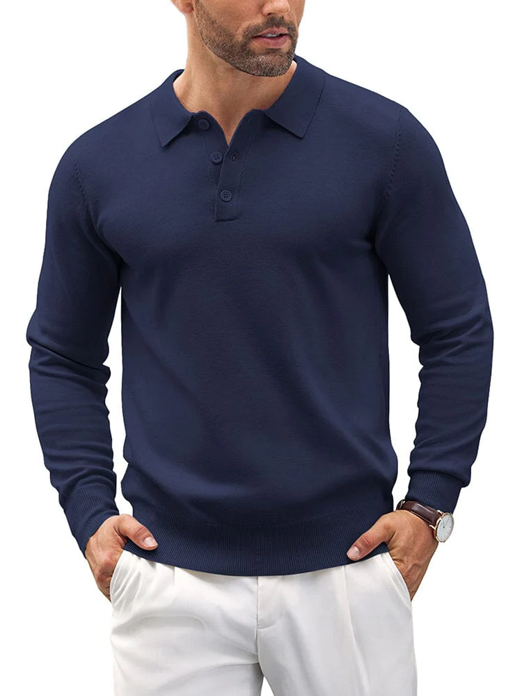 Casual Knit Polo Shirts (US Only) - Image 6