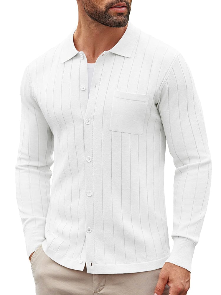 Casual Knit Ribbed Cardigan (US Only) - Image 14