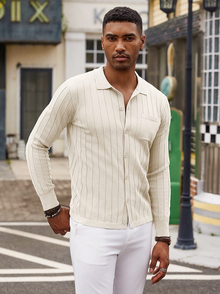 Casual Knit Ribbed Cardigan (US Only) - Image 15