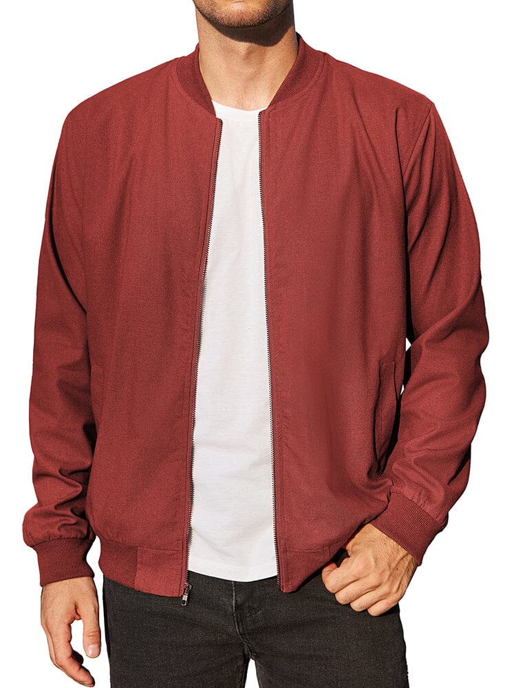 Casual Lightweight Bomber Jacket (US Only) - Image 10