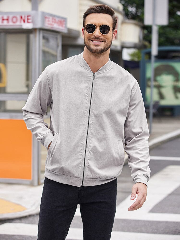Casual Lightweight Bomber Jacket (US Only) - Image 11