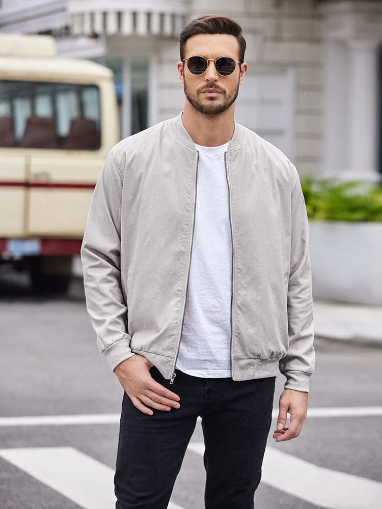 Casual Lightweight Bomber Jacket (US Only) - Image 13