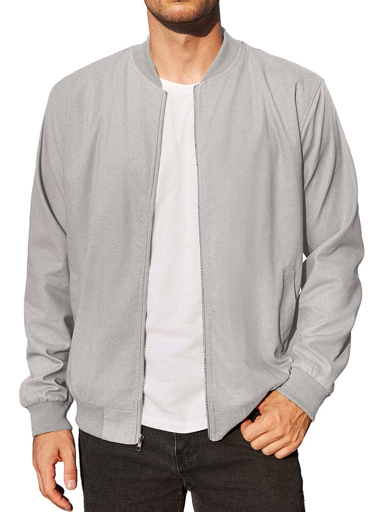 Casual Lightweight Bomber Jacket (US Only) - Image 2