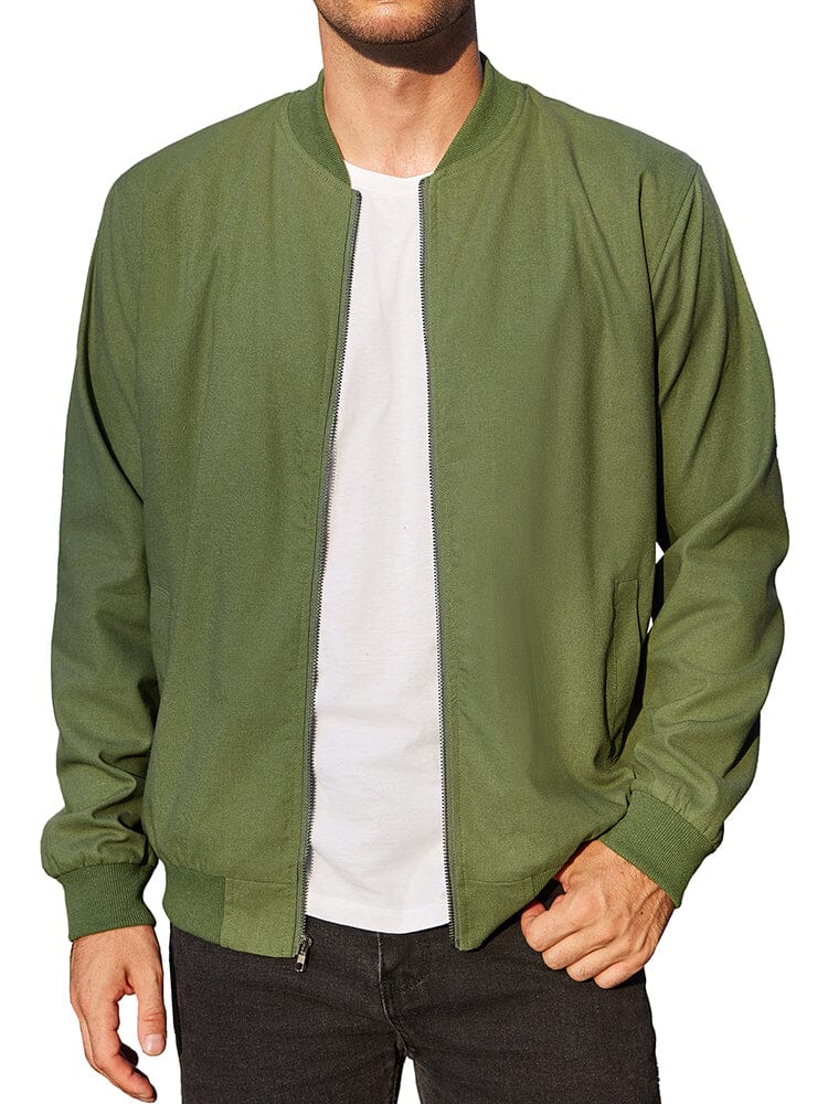 Casual Lightweight Bomber Jacket (US Only) - Image 3