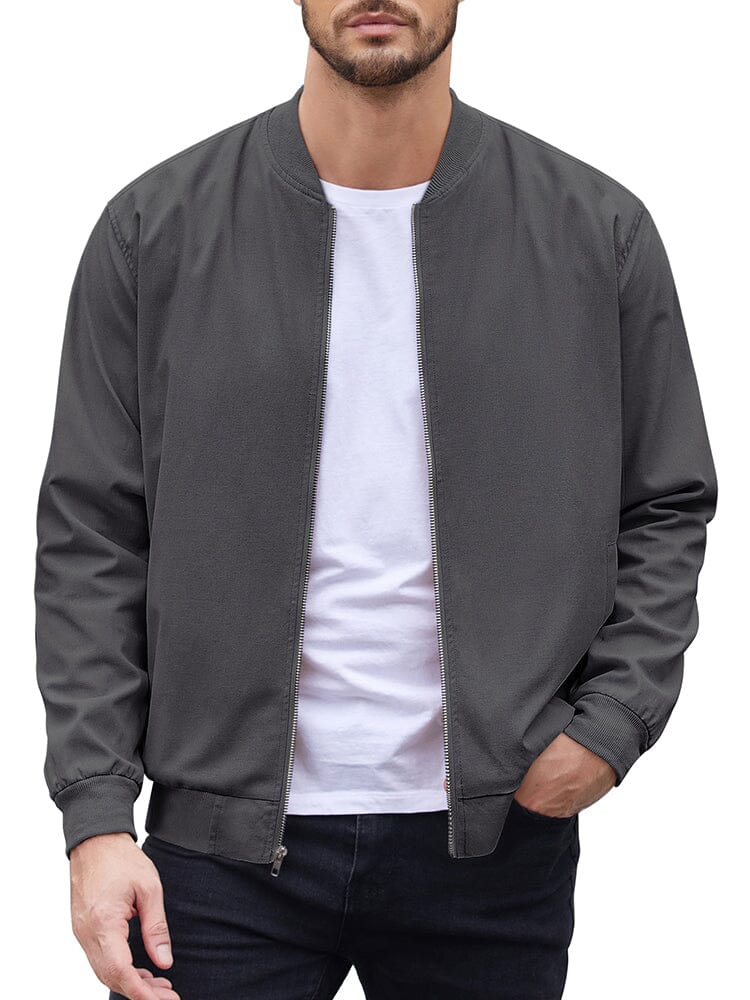 Casual Lightweight Bomber Jacket (US Only) - Image 6