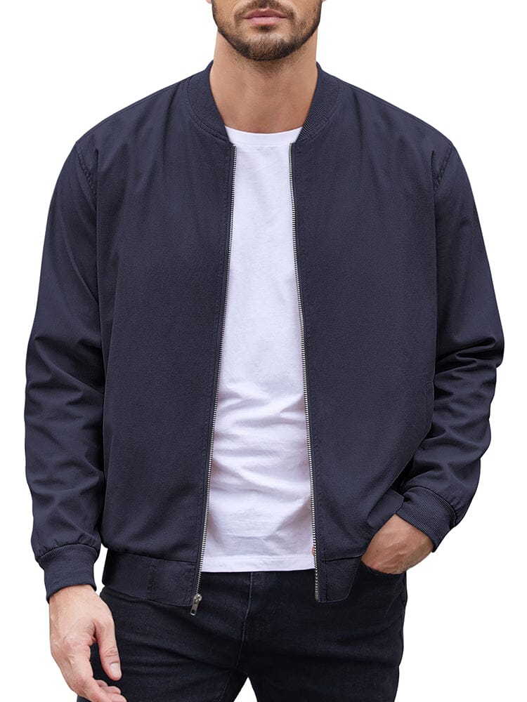 Casual Lightweight Bomber Jacket (US Only) - Image 8