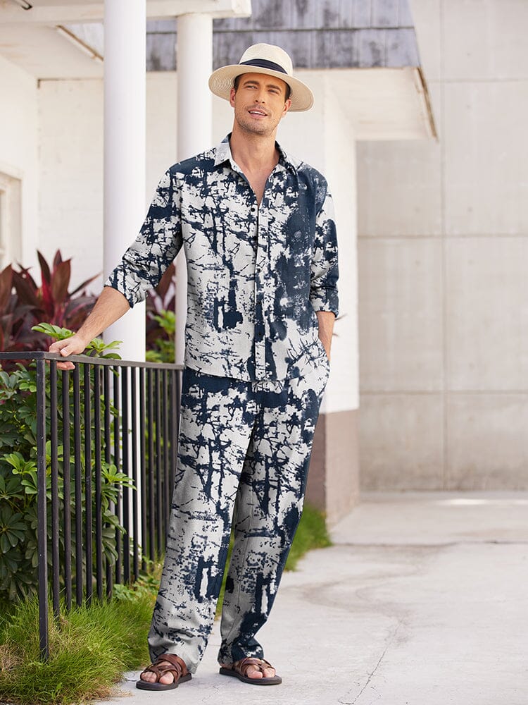 Casual Linen 2 Piece Beach Set (US Only) - Image 13