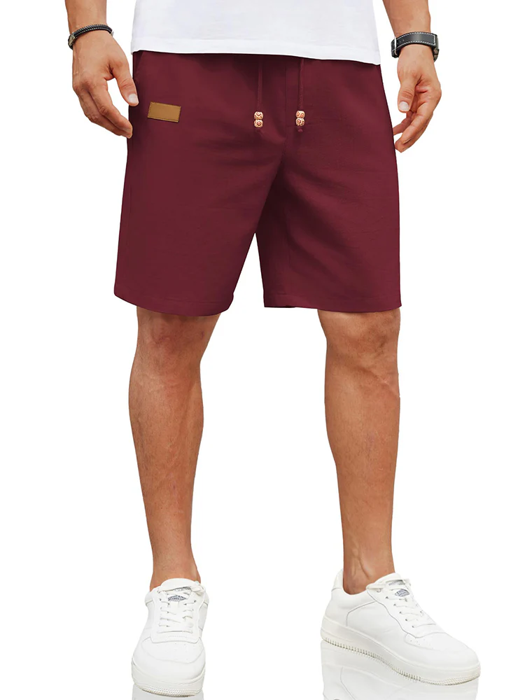 Casual Linen Blend Summer Shorts (US Only) - Image 15