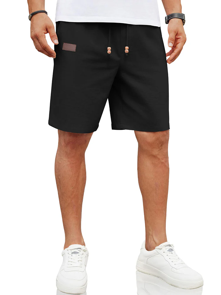 Casual Linen Blend Summer Shorts (US Only) - Image 3