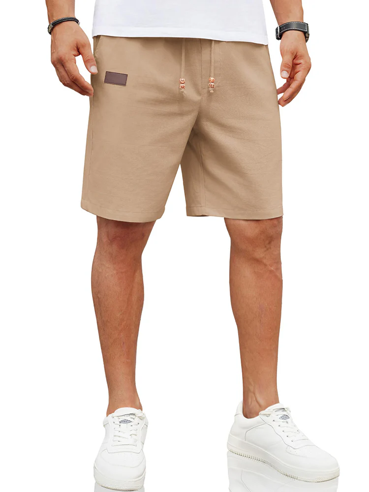 Casual Linen Blend Summer Shorts (US Only) - Image 6