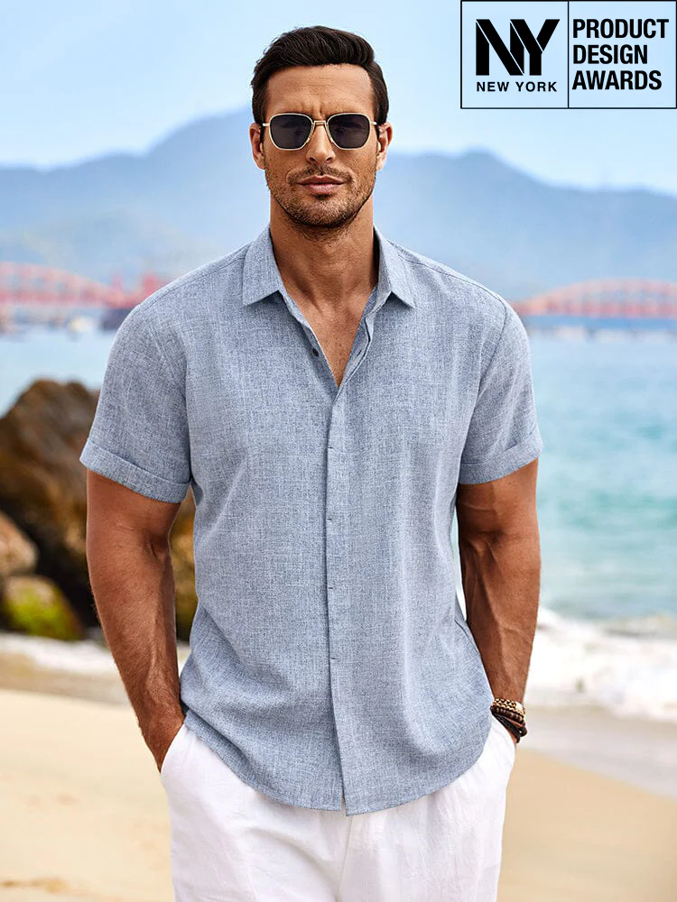 Casual Linen Skin-friendly Shirts (US Only) - Image 4