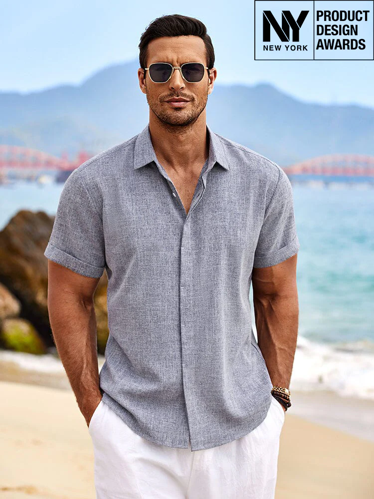 Casual Linen Skin-friendly Shirts (US Only) - Image 5