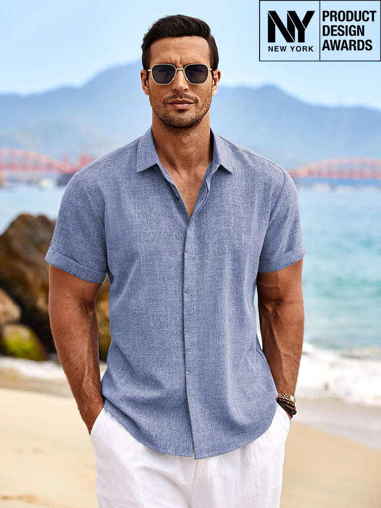 Casual Linen Skin-friendly Shirts (US Only) - Image 6