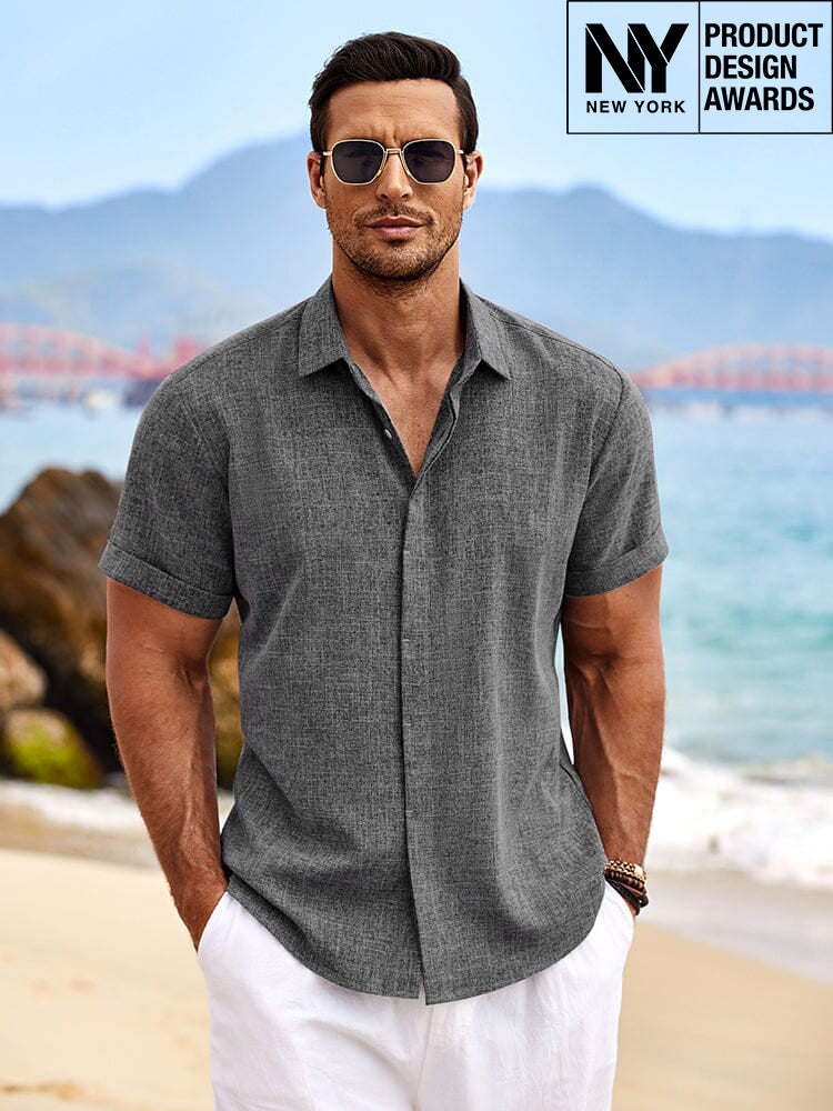 Casual Linen Skin-friendly Shirts (US Only) - Image 7