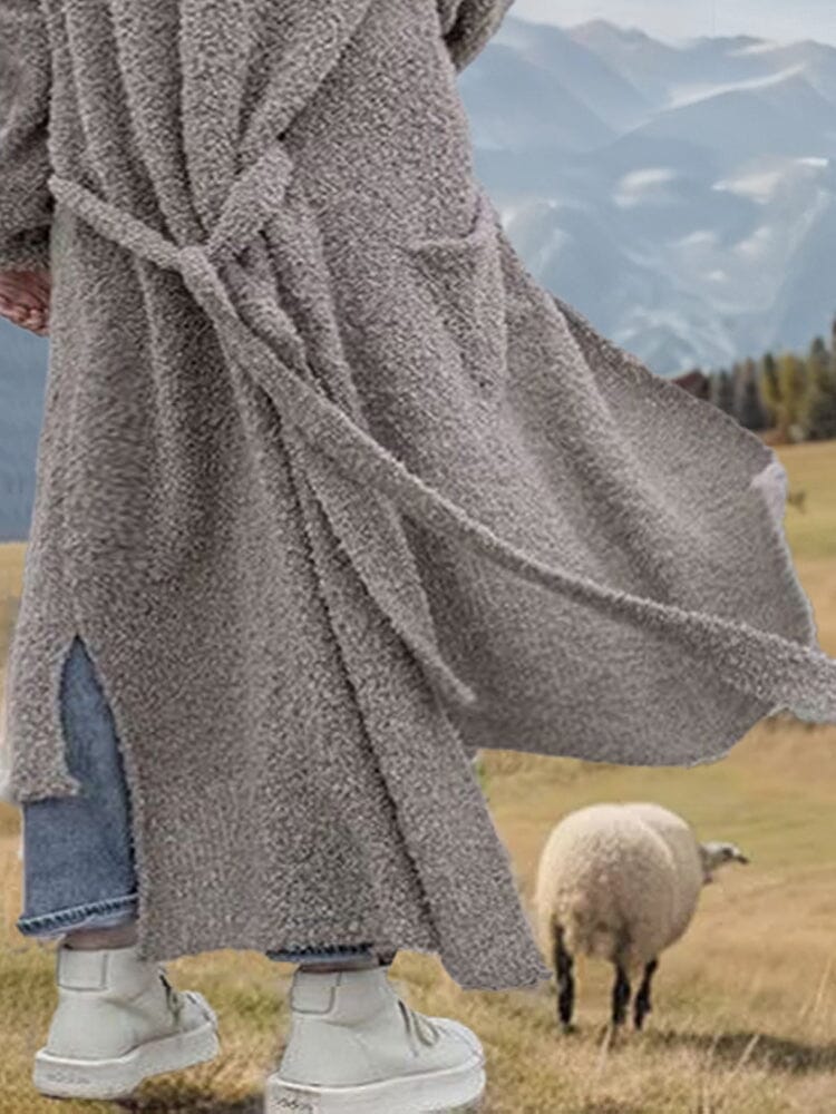 Casual Long Hooded Outerwear - Image 6