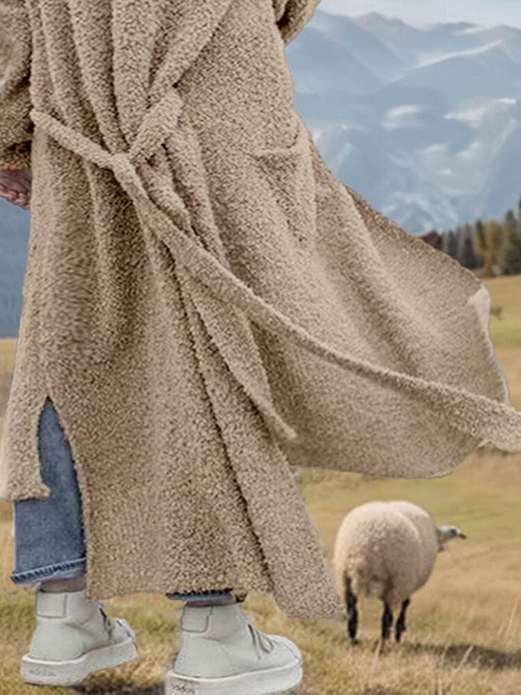 Casual Long Hooded Outerwear - Image 7