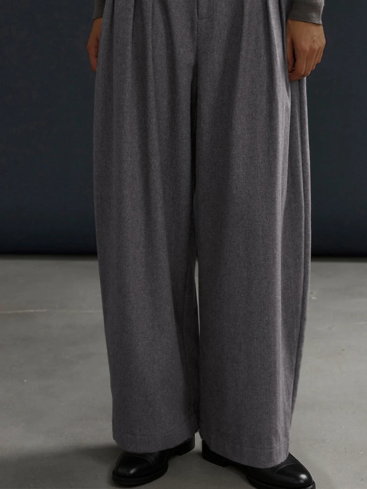 Casual Loose Belt Accent Pants - Image 4