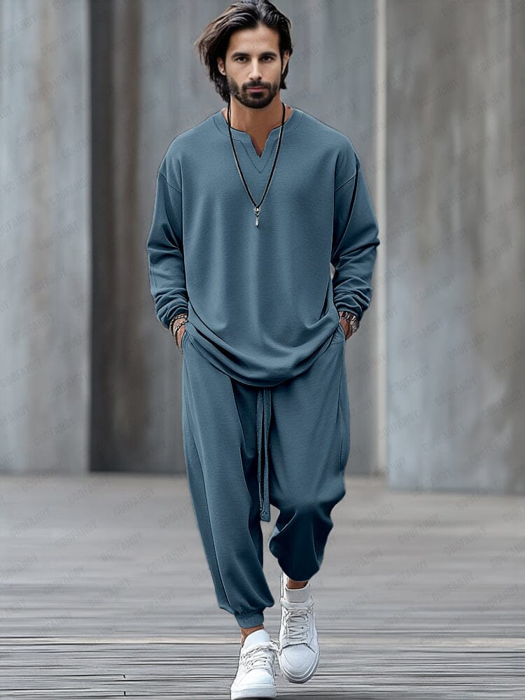 Casual Luxe Comfort-First Matching Set - Image 2