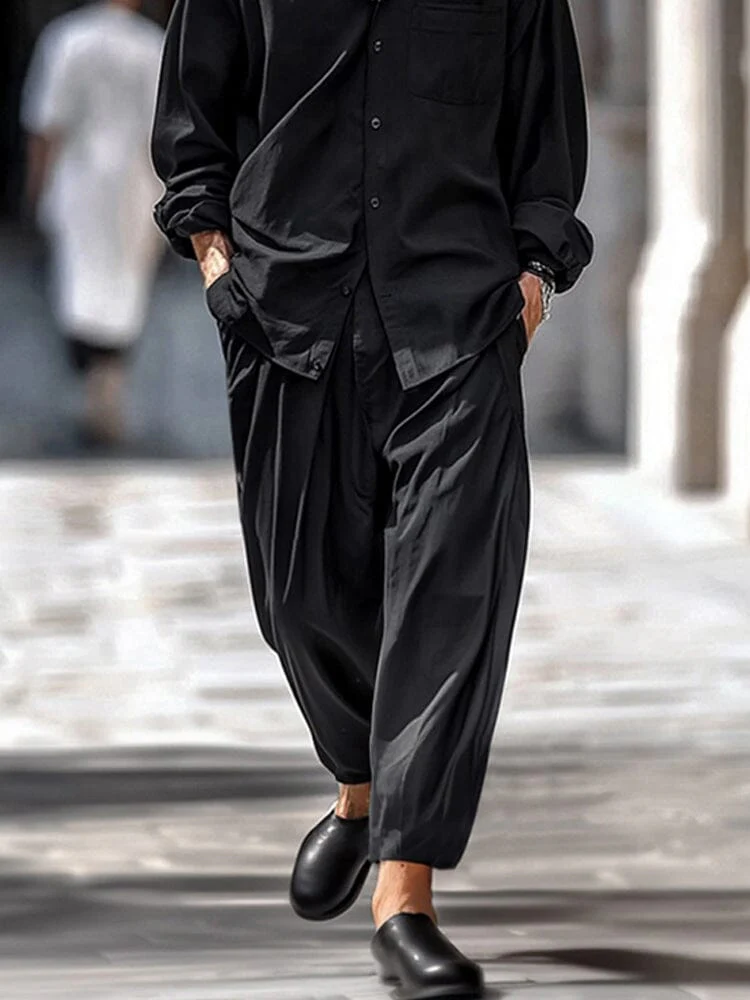 Casual Minimalist Two-Piece Set - Image 4