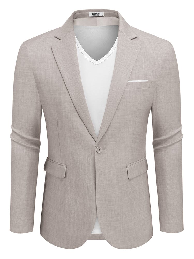 Casual One Button Suit Jackets (US Only) - Image 10