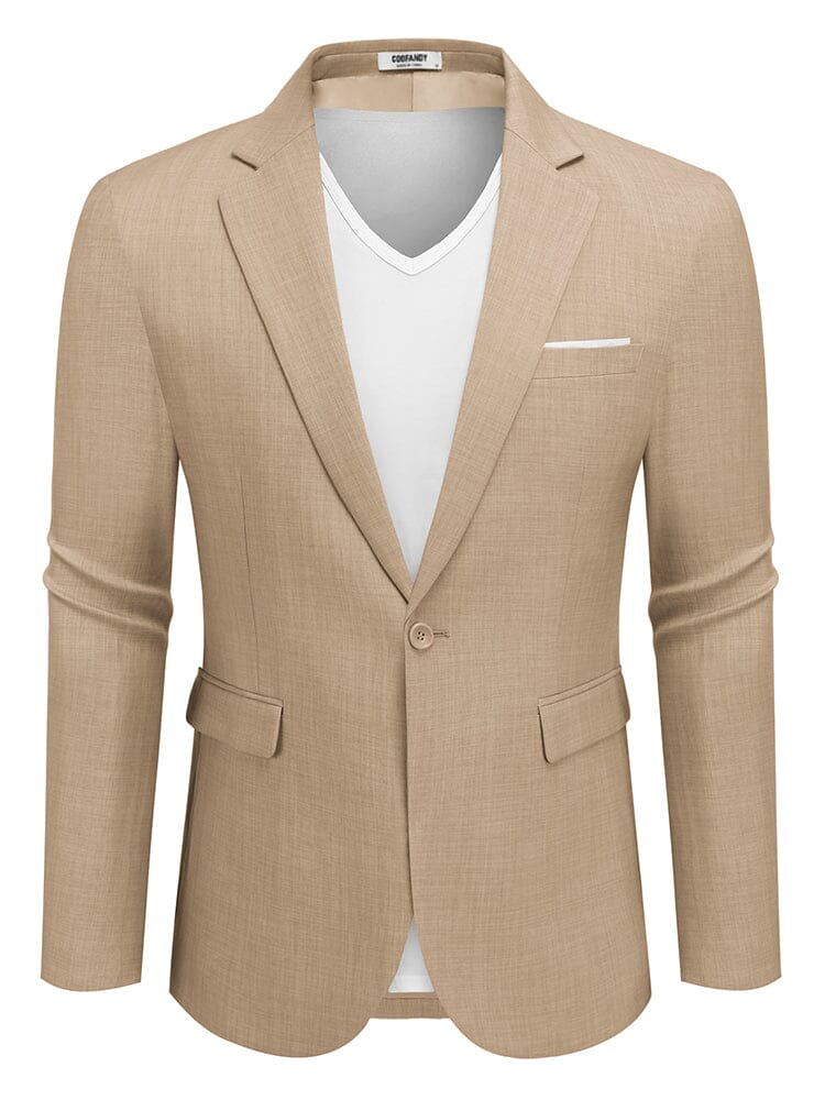 Casual One Button Suit Jackets (US Only) - Image 8