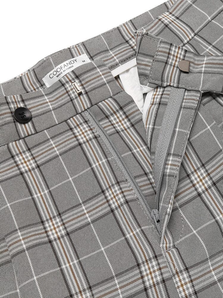 Casual Plaid Suit Pants (US Only) - Image 10