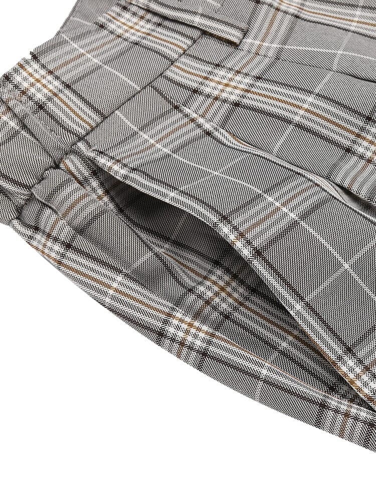 Casual Plaid Suit Pants (US Only) - Image 11